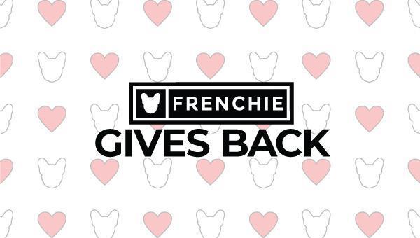 Frenchie Gives Back: Two Hands Four Paws