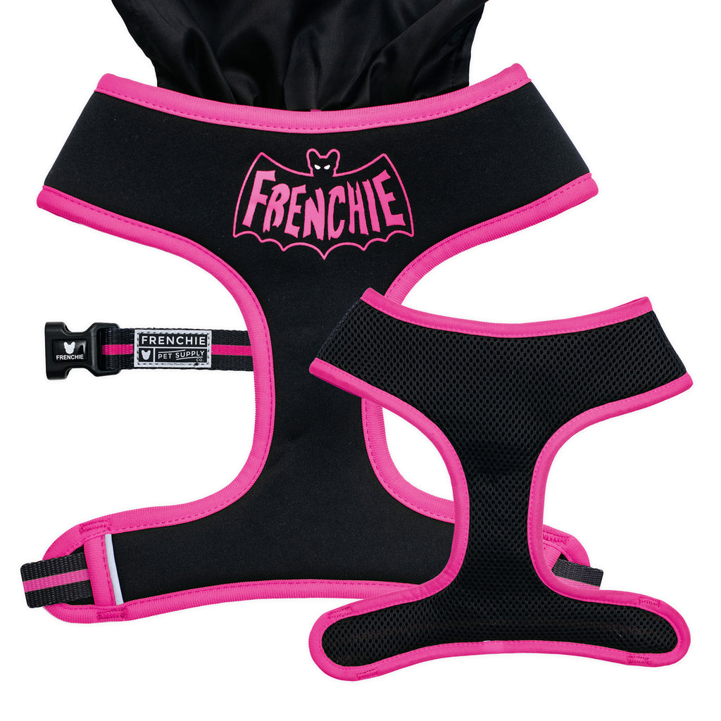Frenchie Costume Harness - Super Pig (Pink)